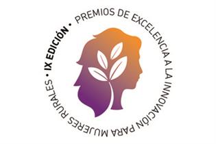 Logo de los IX Premios de Excelencia a la Innovación para Mujeres Rurales