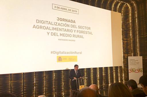 Luis Planas en la jornada sobre Digitalización del sector agroalimentario y forestal y del medio rural 