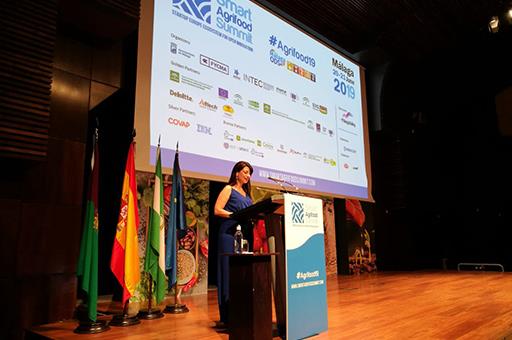 La directora general de Desarrollo Rural, Innovación y Política Forestal, Isabel Bombal, en el Startup Europe Smart Summit