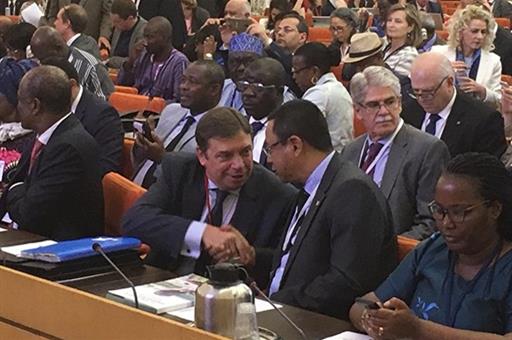 Luis Planas en la III Conferencia Ministerial de Agricultura de la UE-Unión Africana