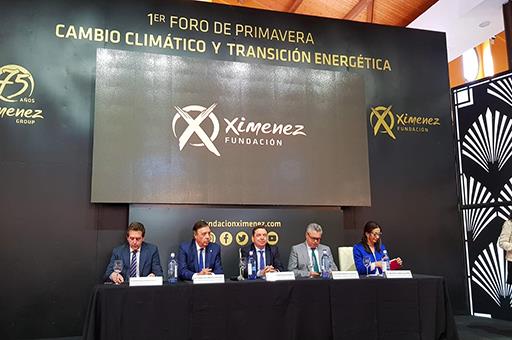 Luis Planas en la inauguración del primer Foro de Primavera de Cambio Climático y Transición Energética, en Puente Genil (Córdob