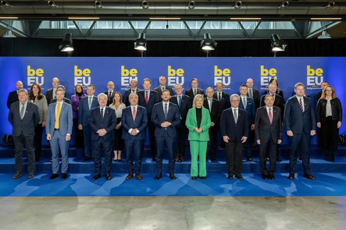 25/03/2024. Informal Meeting of Fisheries Ministers of the European Union. Family photo from the Informal Meeting of Fisheries Ministers of ...