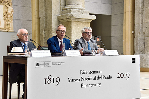 El ministro de Cultura y Deporte, José Guirao, en la presentación de la celebración del Bicentenario del Museo del Prado