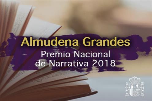 Almudena Grandes, Premio Nacional de Narrativa 2018