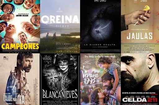 Portadas de películas incluidas en el Catálogo de películas del Cine Español - ICAA