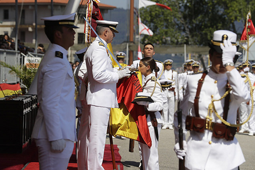 Militares jurando bandera (Foto: Archivo)