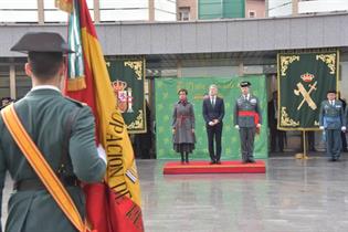 Acto de la toma de posesión de María Gámez como directora general de la Guardia Civil