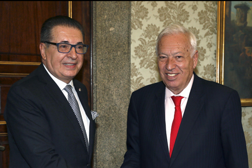 José Manuel García Margallo y Srgjan Kerim (Foto: EFE)