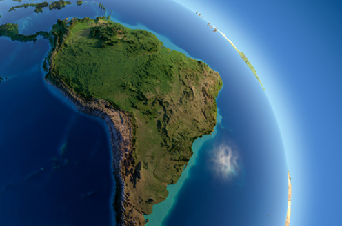16/12/2014. Mapa de Latinoamérica