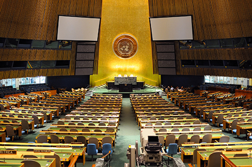 Sala de sesiones de la ONU (Foto: Archivo)