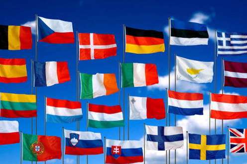 Banderas de la UE (Foto: Archivo)