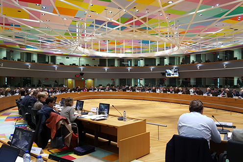 Consejo de Ministros de Agricultura de la Unión Europea en Bruselas