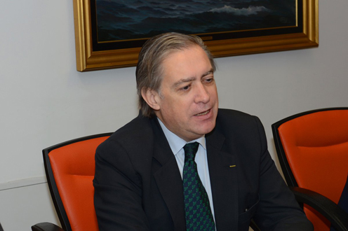 27/04/2017. Alberto López-Asenjo. Secretario general de Pesca del Ministerio de Agricultura y Pesca, Alimentación y Medio Ambiente