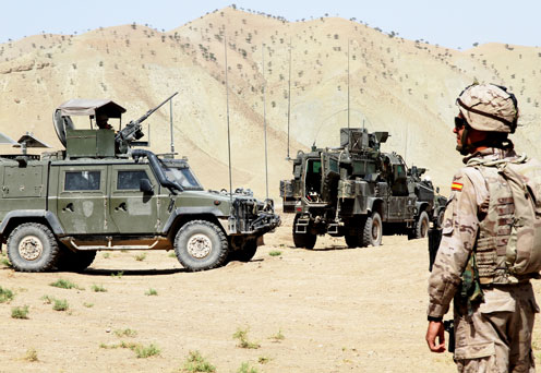 Militares españoles en Irak (Foto: Ministerio de Defensa)