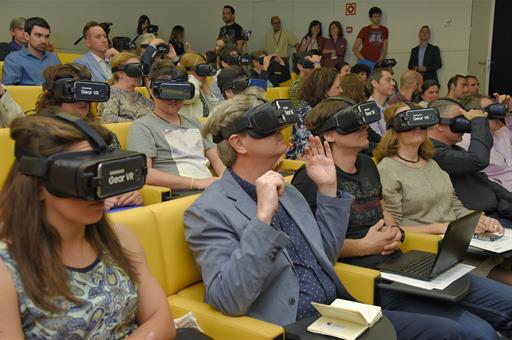 8/05/2017. Realidad virtual en el Museo Arqueológico. Nuevas instalaciones digitales del MAN posible con la colaboración de Samsung.