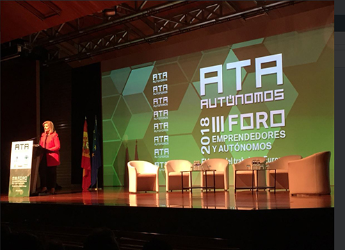 28/05/2018. Fátima Báñez interviene en el III Foro de Autónomos y Emprendedores