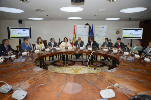 Imagen de la reunión de presentación de la iniciativa 