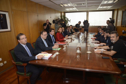Grupo de coordinación y seguimiento del Programa de Inversiones del Grupo Volkswagen (foto del Ministerio)