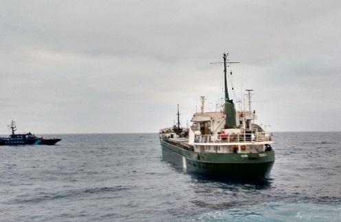13/05/2015. La Agencia Tributaria intercepta hachís en aguas del Mediterraneo