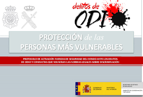 15/12/2014. Protocolo de actuación de las fuerzas de seguridad del estado ante los delitos de odio