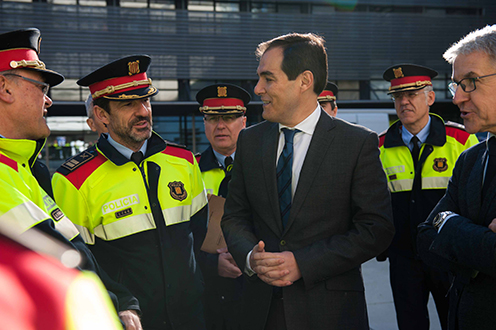 El secretario de Estado de Seguridad ha visitado el Complejo Central de la Policía de la Generalitat – Mossos d´Esquadra
