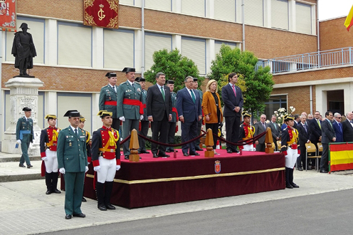 El ministro del Interior preside la conmemoración del 173º aniversario de la fundación de la Guardia Civil