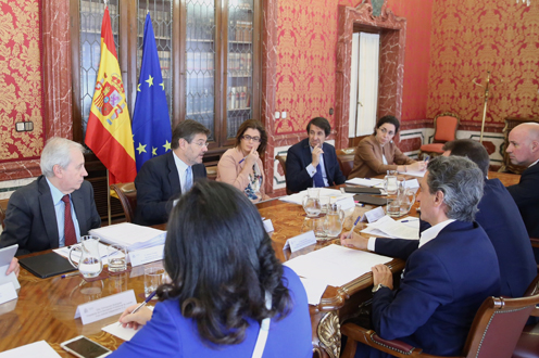 5/07/2017. El ministro de Justicia, Rafael Catalá, se ha reunido con los representantes de las principales asociaciones de jueces y magistra...