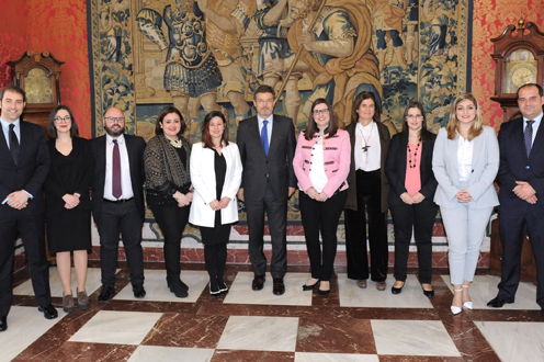 Catalá con los abogados jóvenes