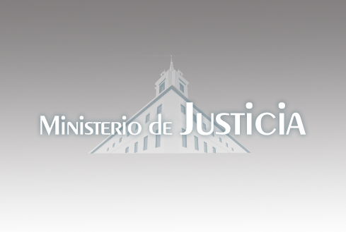 Comunicado del Ministerio de Justicia