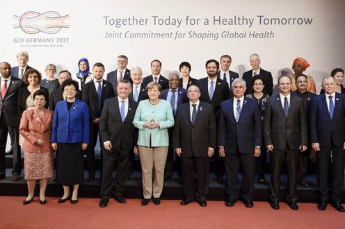 Reunión en Berlín de los ministros de Sanidad del G-20