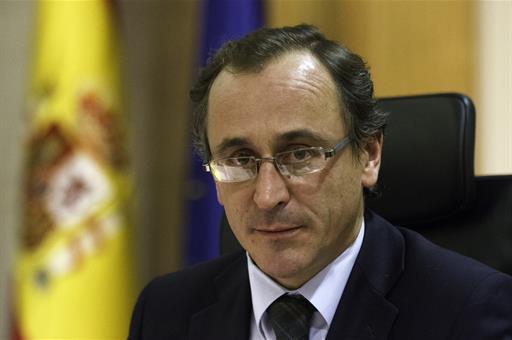 El ministro de Sanidad, Servicios Sociales e Igualdad, Alfonso Alonso