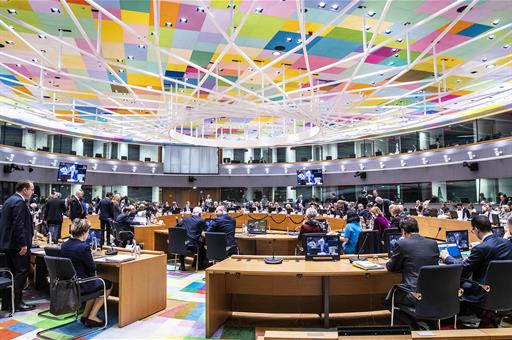 7/12/2018. Carcedo asiste a la reunión del Consejo de Ministros de la UE
