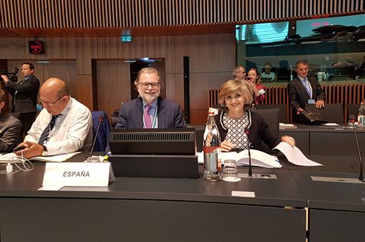 Carcedo en la reunión de Consejo de Empleo, Política Social, Sanidad y Consumidores (EPSCO) de la Unión Europea