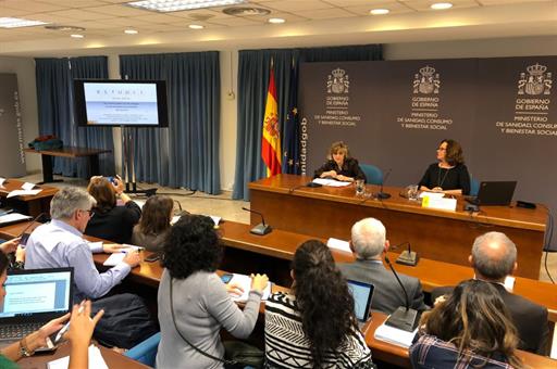 Carcedo durante la XIII Encuesta sobre Uso de Drogas en Enseñanzas Secundarias en España (ESTUDES 2018-2019)