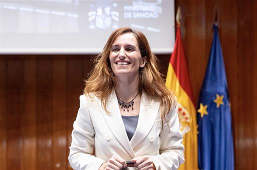 La ministra de Sanidad, Mónica García