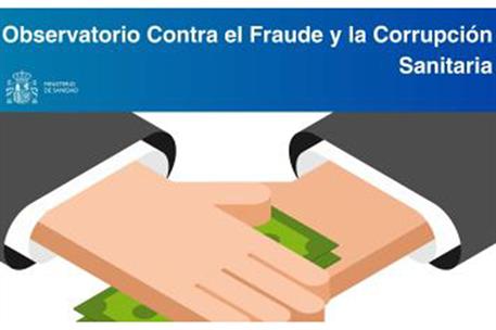 Cartel del Observatorio contra el Fraude y la Corrupción Sanitaria.