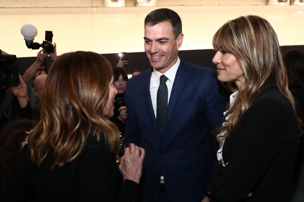 17/02/2023. Pedro Sánchez acude a la Fashion Week de Madrid