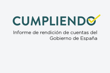 Cumpliendo - Informe de rendición de cuentas del Gobierno de España