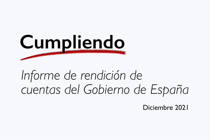 Portada informe Cumpliendo diciembre 2021