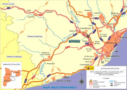 Tramo Enlace Baix Llobregat Tramo Enlace Baix Llobregat