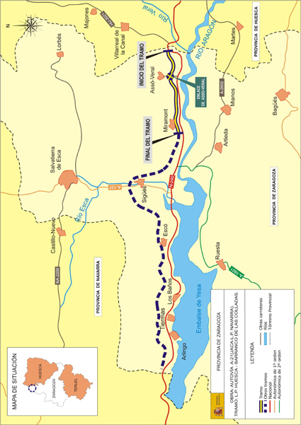 Mapa Tramo Barranco de las Colladas