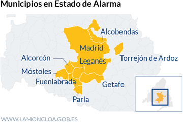 Estado de Alarma en la Comunidad de Madrid