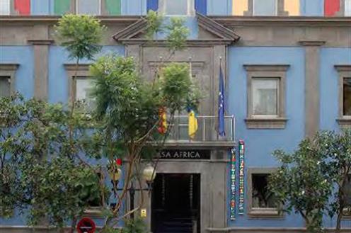 Fachada de la sede de Casa África en Las Palmas de Gran Canaria