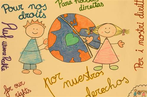 Dibujo realizado con motivo del Día del Niño
