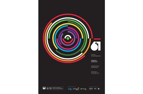 Cartel del 61 Festival de Cine de San Sebastián