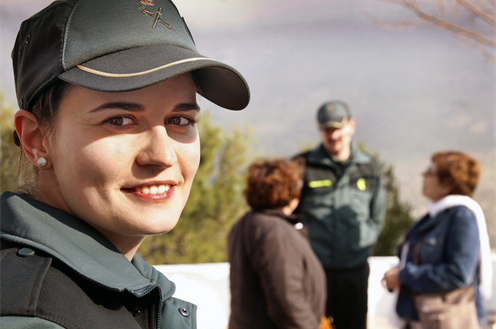 Agentes de la Guardia Civil