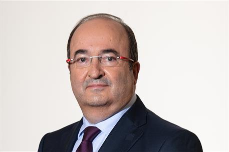Ministro de Cultura y Deporte, Miquel Iceta