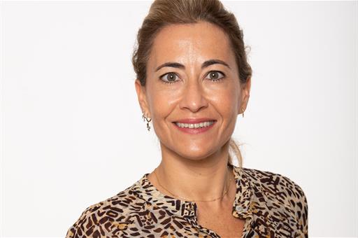 Raquel Sánchez.  Ministra de Transportes, Movilidad y Agenda Urbana