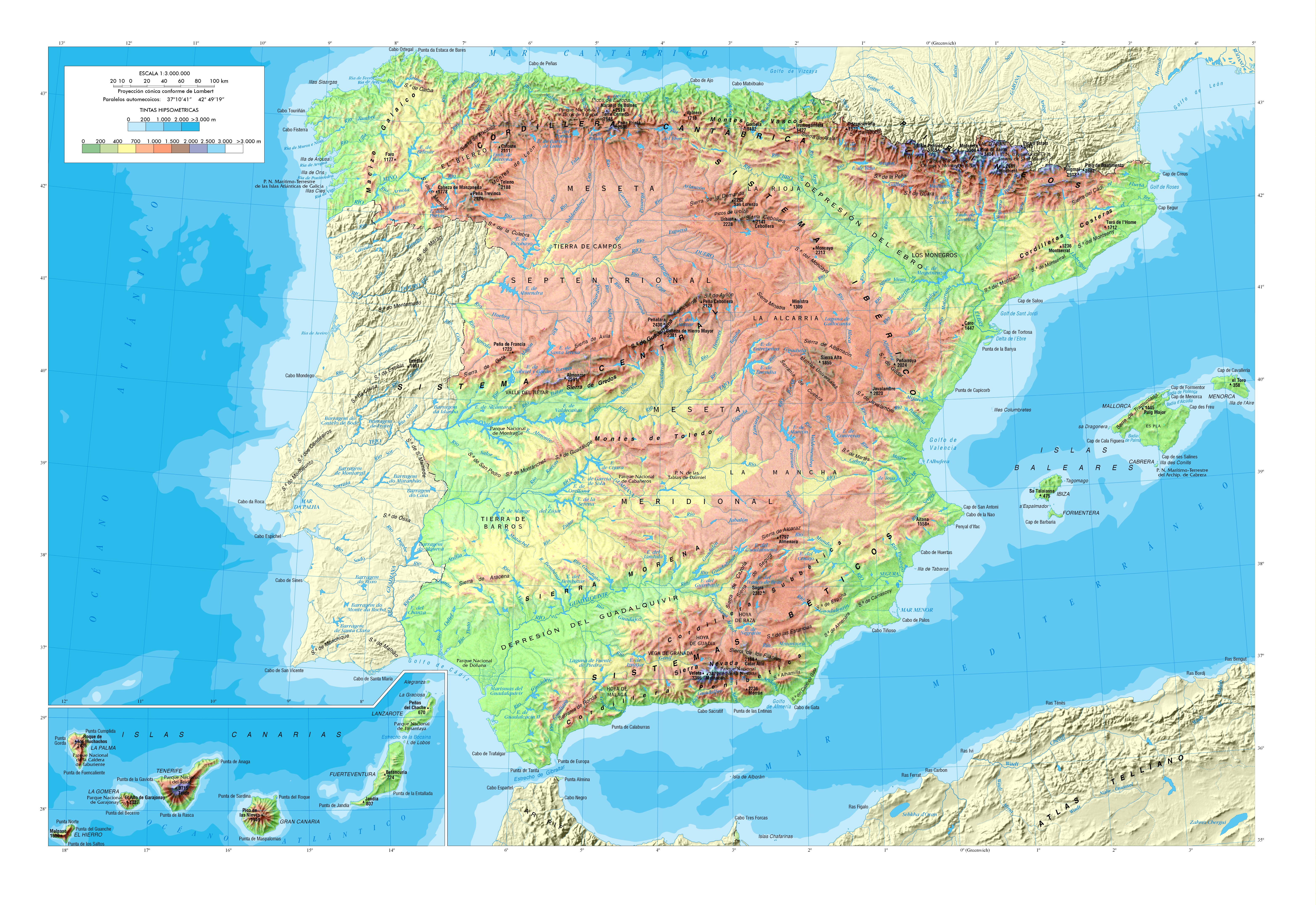 Geography, physiography and landscapes