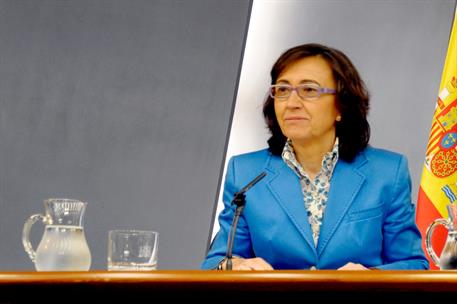 27/05/2011. Consejo de Ministros: Pérez Rubalcaba, Aguilar y Pajín. La ministra de Medio Ambiente y Medio Rural y Marino, Rosa Aguilar, dura...